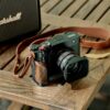 SmallRig 5266 L-Shape Mount Plate w/ Wooden Handle For Fu...