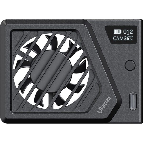 Ulanzi CA25 Camera Cooling Fan V2 (clamp) Black