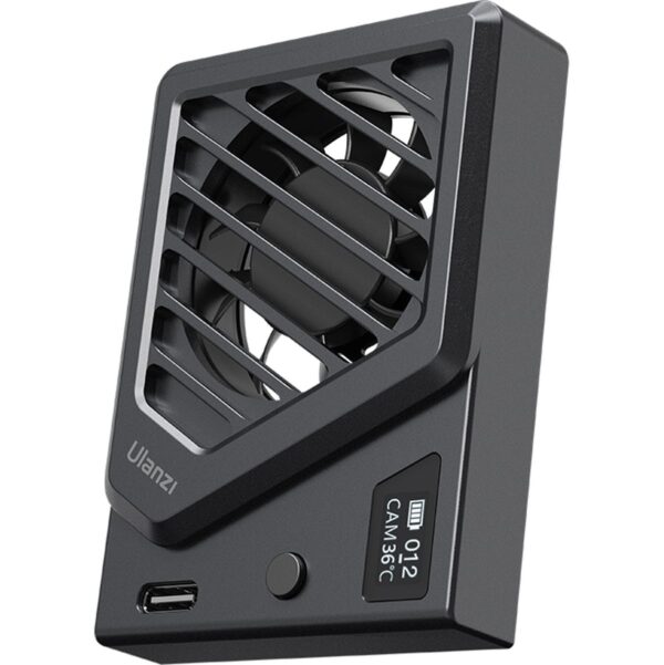 Ulanzi CA25 Camera Cooling Fan V2 (clamp) Black