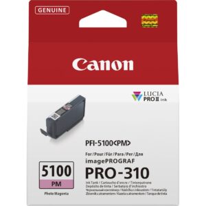 Canon Ink PFI-5100 PM Eur Photo Magenta Ink Ta
