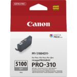Canon Ink PFI-5100 GY Eur Grey Ink Tank