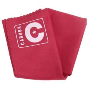 Caruba Microfiber Lens Cloth 20x20 Red