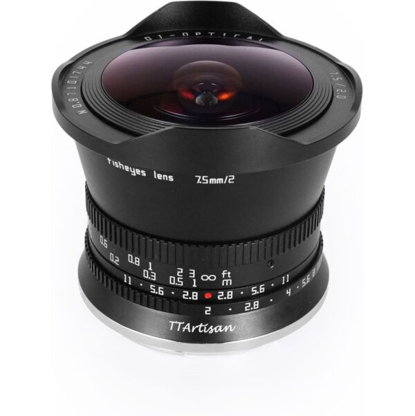TTArtisan 7.5mm f/2.0 Nikon Z-Mount | APS-C Black