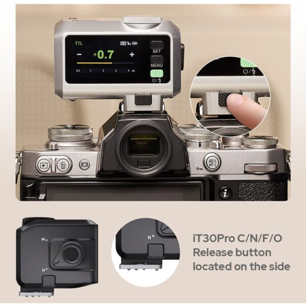 Godox IT30PRO N Black Iflash TTL Camera Flash