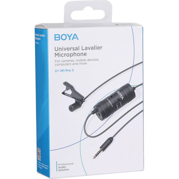 Boya BY-M1 Pro II - Clip-On Microphone