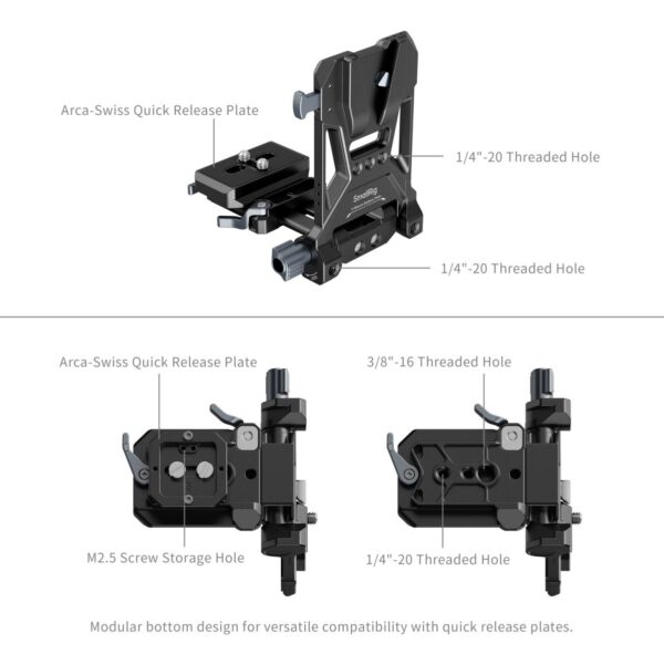 SmallRig 5048 VB99 Mini V Mount Battery Kit (3580B+4064B)