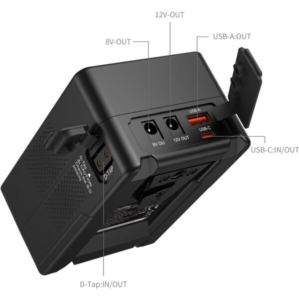 SmallRig 5048 VB99 Mini V Mount Battery Kit (3580B+4064B)