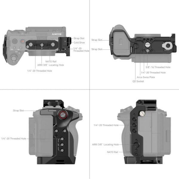 SmallRig 4183B Cage For Sony FX30 / FX3