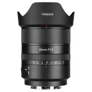 7Artisans AF24mm f/1.8 Sony E Mount DE-Clicked Black