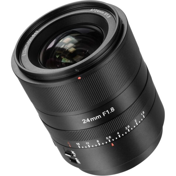 7Artisans AF24mm f/1.8 Sony E Mount DE-Clicked Black