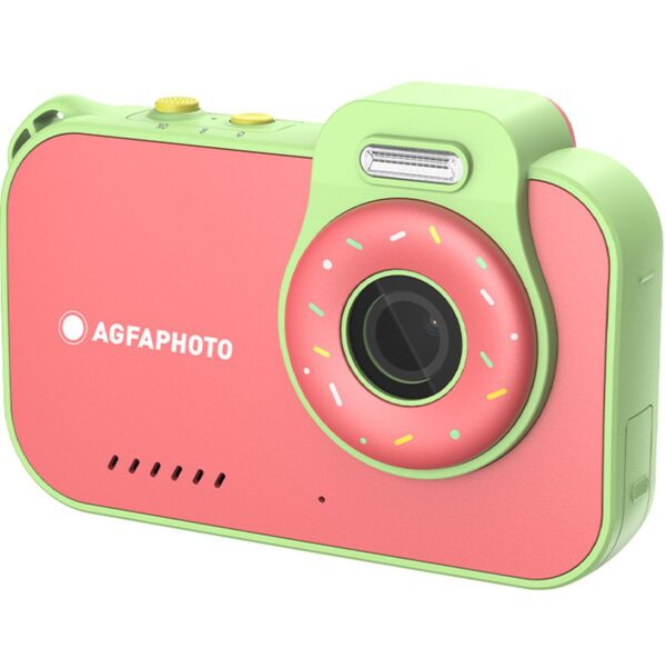 Agfa Waterproof Camera For Kids Red