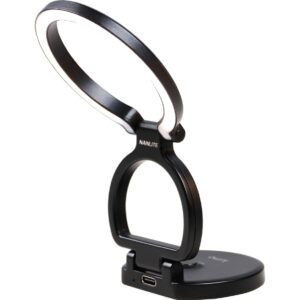 Nanlite Lumo Phone Ring Light - MagSafe Compatible (Polar Black)