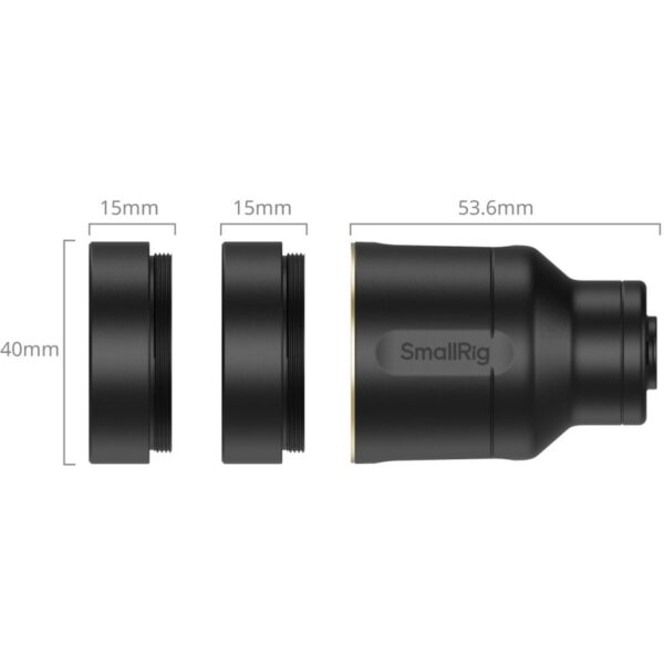 SmallRig 5334 2× Magnification Telephoto & Macro Lens Kit...