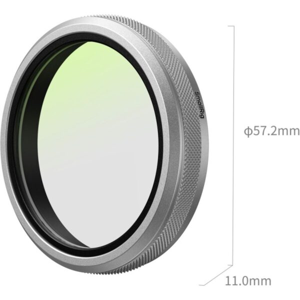 SmallRig 5853 UV Filter For Fujifilm X100VI / X100V (Silver)
