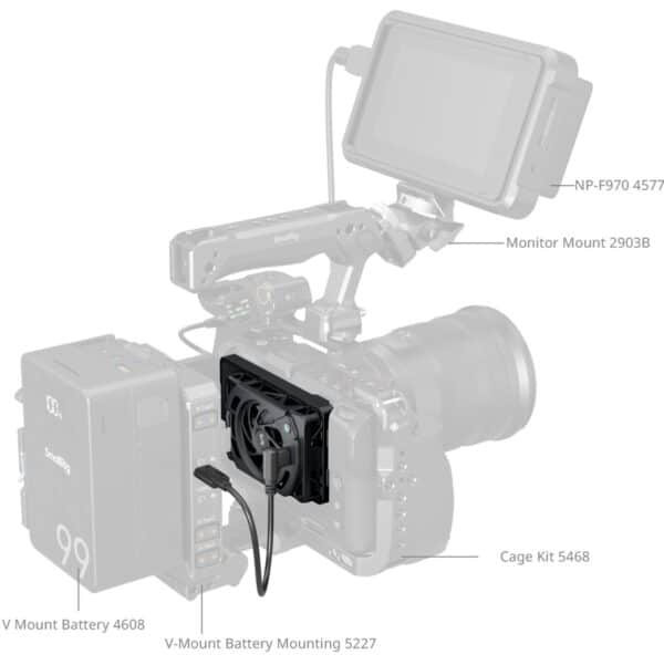 SmallRig 5874 Cooling Fan For Nikon ZR