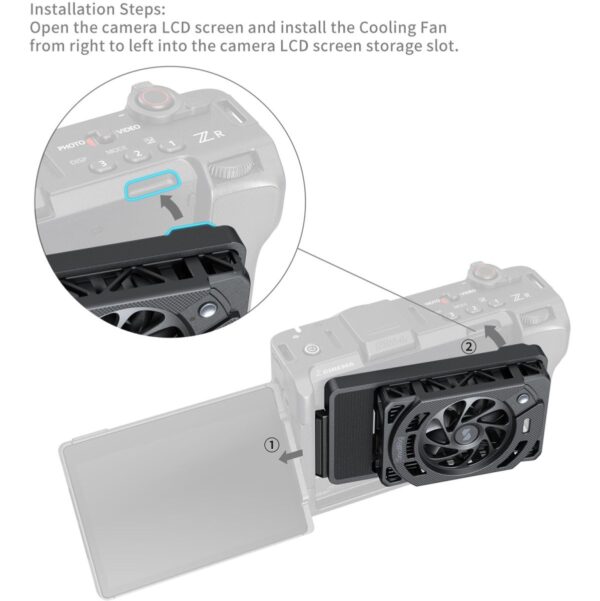 SmallRig 5874 Cooling Fan For Nikon ZR