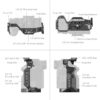 SmallRig 6024 Hawklock Quick Release Cage For Sony Alpha ...