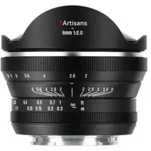 7Artisans 6mm f/2.0 - Sony E-Mount - Black