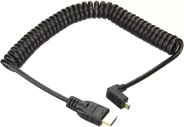 Atomos Micro HDMI - Full HDMI 50cm - Gewikkeld