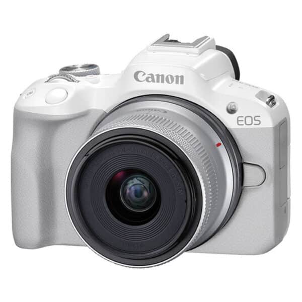 Canon EOS R50 White+ RF-S 18-45 IS STM