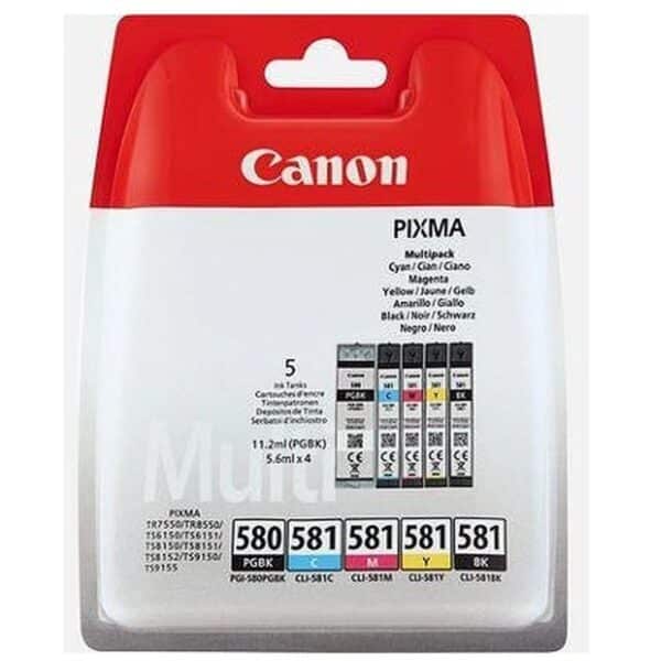 Canon PGI-580/CLI-581 BK/CMYK Sec
