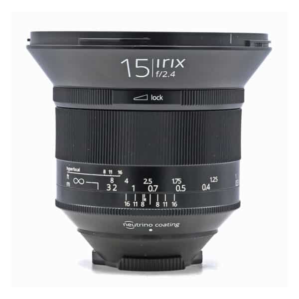 Irix 15mm F/2.4 BlackStone, Nikon F-Mount (FX)