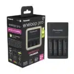 Panasonic Eneloop Pro smartplus charger + 4 AA accu's