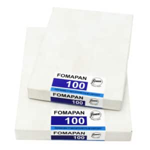 Fomapan 100 4x5 inch 25 vel