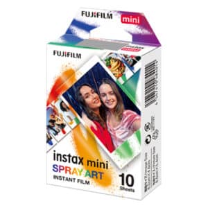 Fuji Instax Mini Film Spray Art 1x10