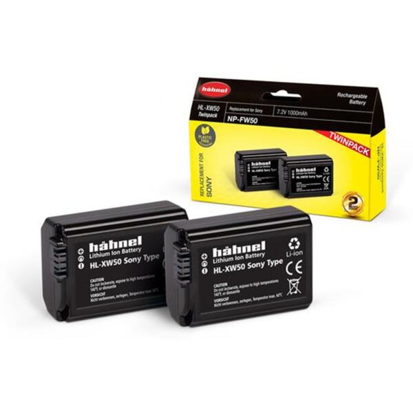 Hahnel Sony NP-FW50 twinpack