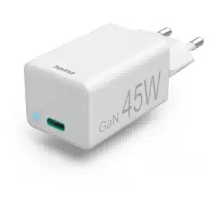 Hama Super-Mini-Charger PD/QC/Gan USB-C 45W White