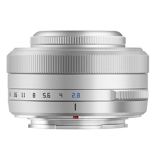 TTArtisan APS-C AF27mm f/2.8 X-Mount Silver