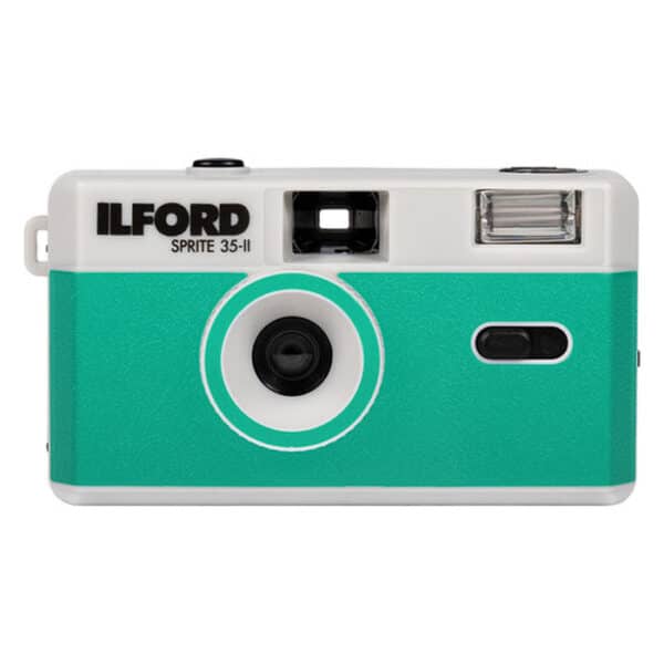 Ilford Camera Sprite 35-II silver And Teal
