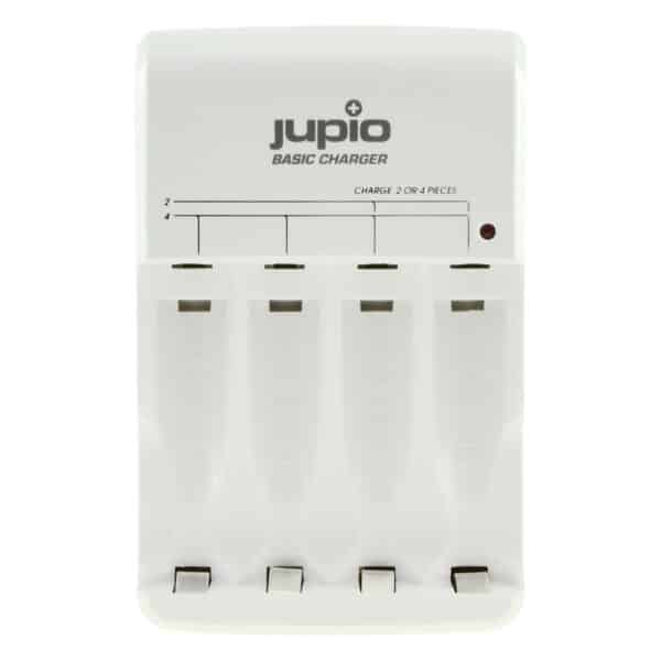 Jupio Basic Charger / basis AA en AAA batterijlader met USB uitgang
