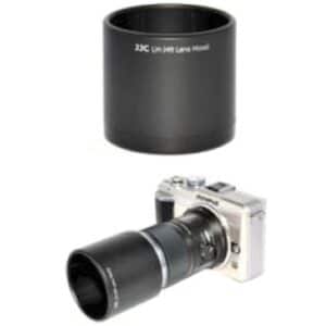 JJC Olympus Zonnekap LH-J49 Black|JJC Olympus Lens Hood LH-J49 Black|