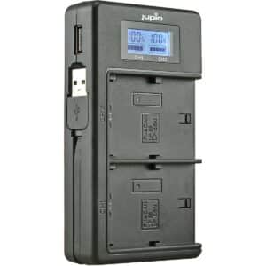 Jupio USB Deticated Duo Charger LCD for Canon LP-E6