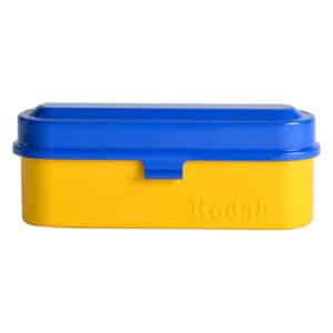 Kodak Film Steel Case Yellow with Blue lid