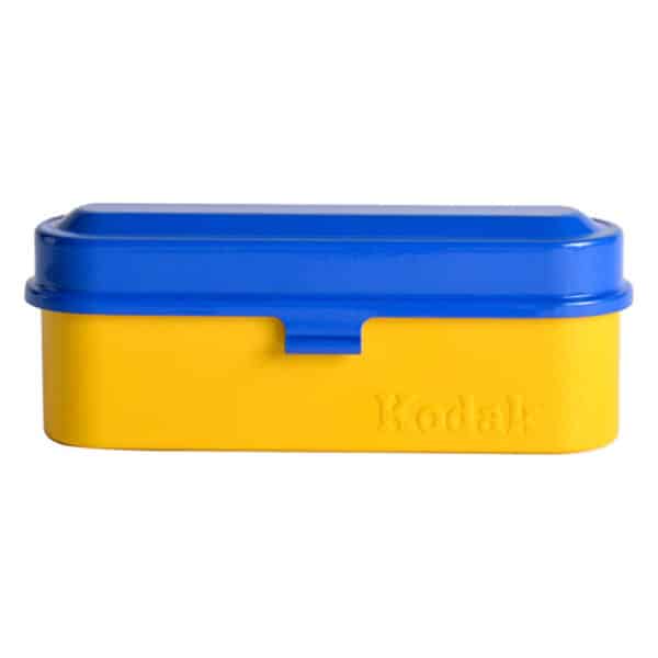 Kodak Film Steel Case Yellow with Blue lid