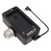 Nanlite NPF Battery Adapter w/ E27 Head