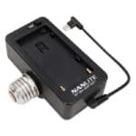 Nanlite NPF Battery Adapter w/ E27 Head