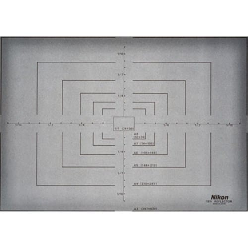 Nikon Grey card for PF-3