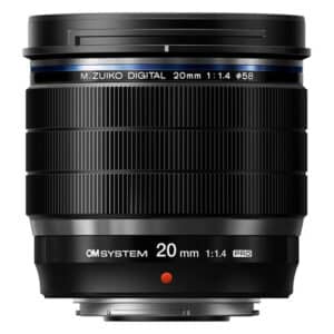 OM System 20mm f1.4 ED Pro