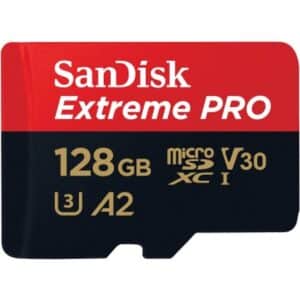 SanDisk Extreme Pro MicroSDXC 128GB 200-90 MB/s+SD Adapter A