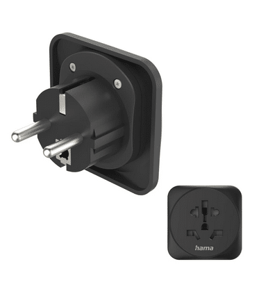 Hama Reisadapter Type E EN F 3-POLIG Universal Wereld To ...