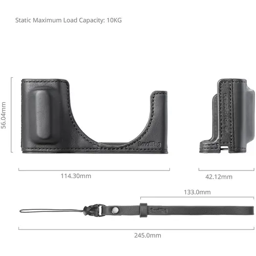 SmallRig 5676 Leather Case Kit For Ricoh GR IV / III - Afbeelding 6