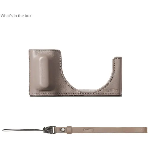 SmallRig 5677 Leather Case Kit For Ricoh GR IV / III - Afbeelding 8