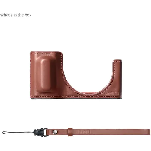 SmallRig 5678 Leather Case Kit For Ricoh GR IV / III - Afbeelding 8