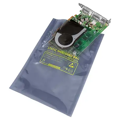 Static Shield Bag Open Top ant010ssb 10.2 x 15.2 v30