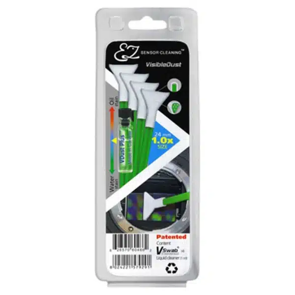 VisibleDust 4 Swabs MXD (Green) 1.0X + VDust Plus 1ml
