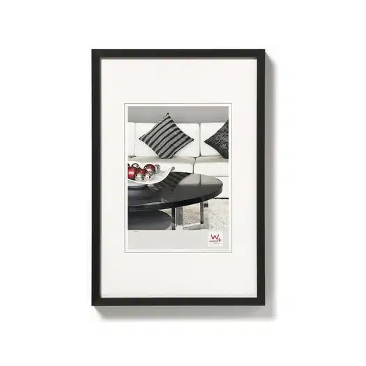 Walther Chair Alluminium 13x18 cm zwart